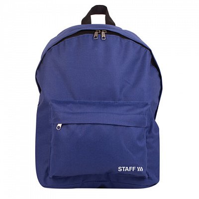 Рюкзак STAFF «Стрит», темно-синий, 15 литров, 38×28×12 см