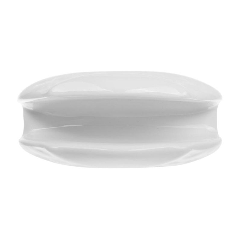 Салфетница Chan Wave Classic, фарфор, белый, 110мм, фк0309