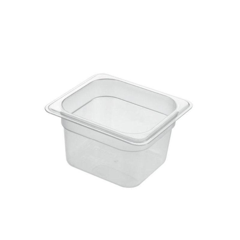 Гастроемкость Restola полипроп 176×162 1/6×4'' 100мм, прозрачн,422102001