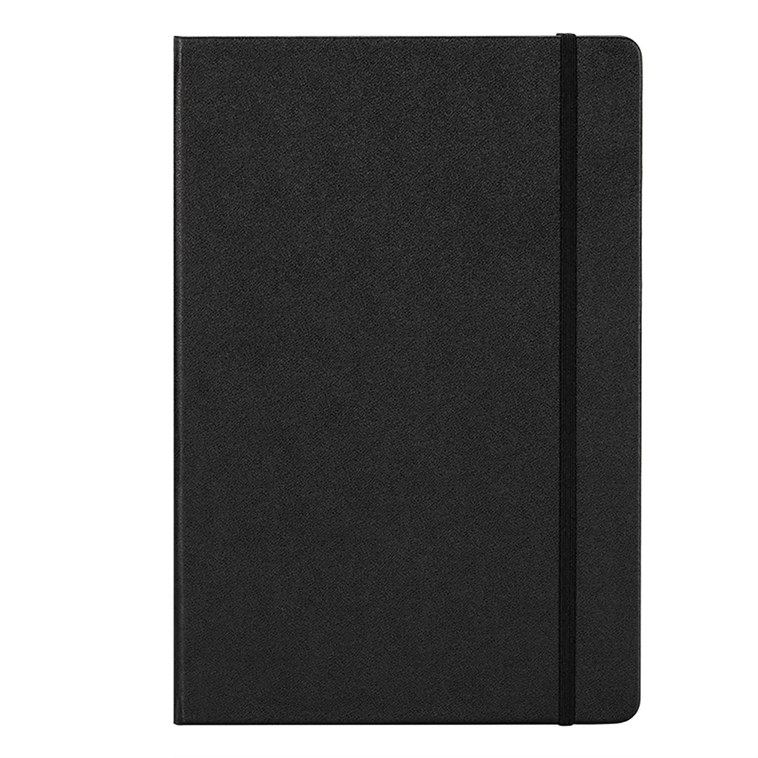 Бизнес-блокнот Deli Squared Notebook А5 96 листов 70 г/кв.м чёрный в клетку на сшивке