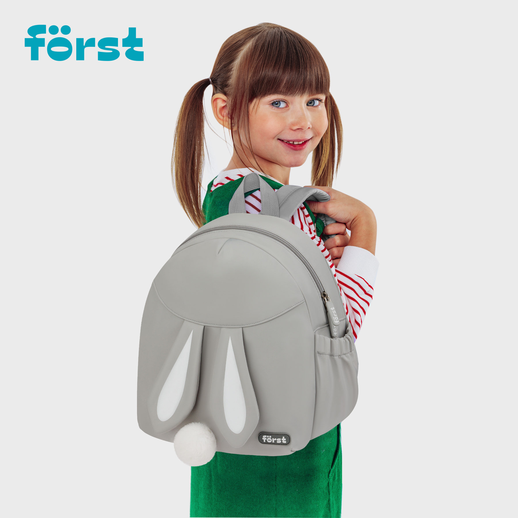 Рюкзак Först F-Kids «Ivory» 31×26.5×14см, 1 отделение, 2 кармана, уплотненная спинка