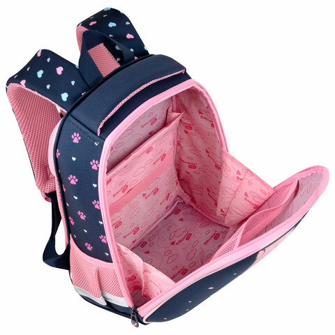 Ранец BRAUBERG KIDS START, 1 отделение, 2 кармана, Anti-gravity, 35×26х13 см