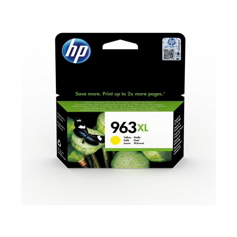 превью Картридж струйный HP 963XL 3JA29AE желтый оригинальный повышенной емкости