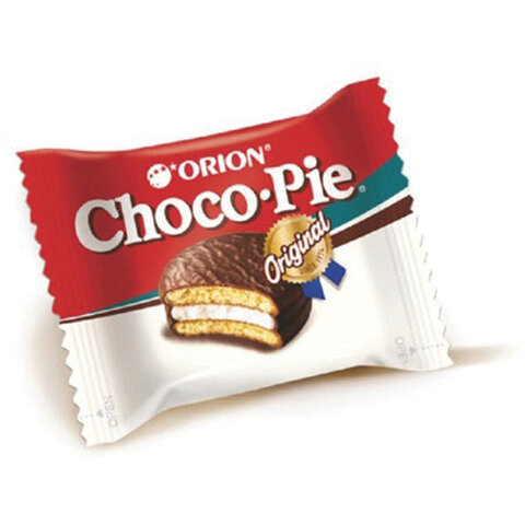 Пирожное Orion Choco Pie в глазури 360 г (12 штук в упаковке)