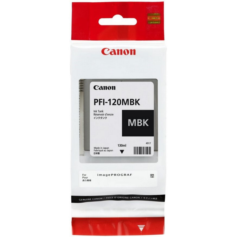превью Картридж струйный Canon PFI-120 2884C001 матовый черный оригинальный