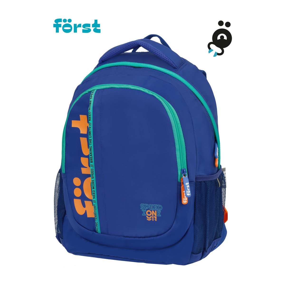 Рюкзак Först F-Trend «Speed zone» 40×29×18 см, 2 отделения, 3 кармана, эргономичная спинка