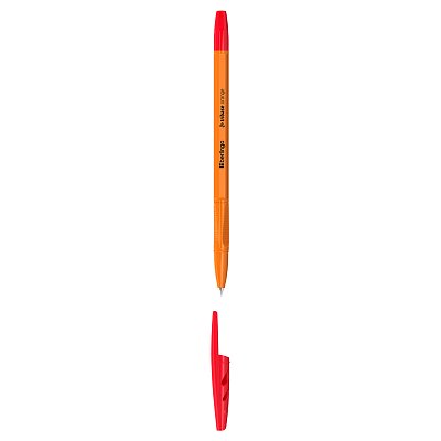 Ручка шариковая Berlingo «Tribase Orange», красная, 0.7мм
