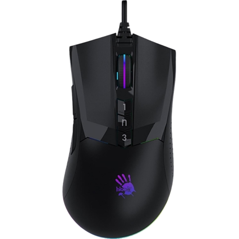 Мышь компьютерная A4Tech Bloody W90 Pro черный оптич. 16000dpi USB 10but