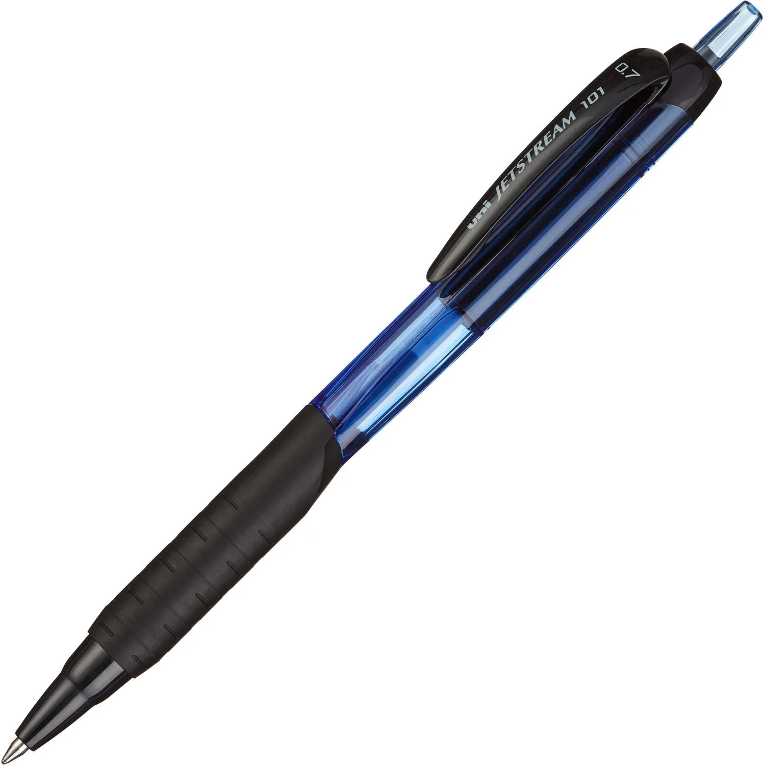 превью Ручка шариковая автоматическая Uni Jetstream SXN-101-07 синяя (толщина линии 0.35 мм)