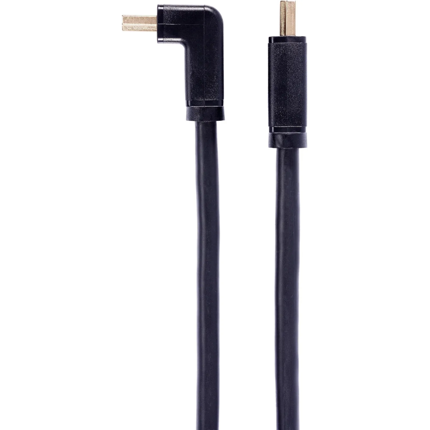 Кабель HDMI---HDMI ver 2.1 8K@60Hz угол 90град 1м, Telecom TCG256-1M