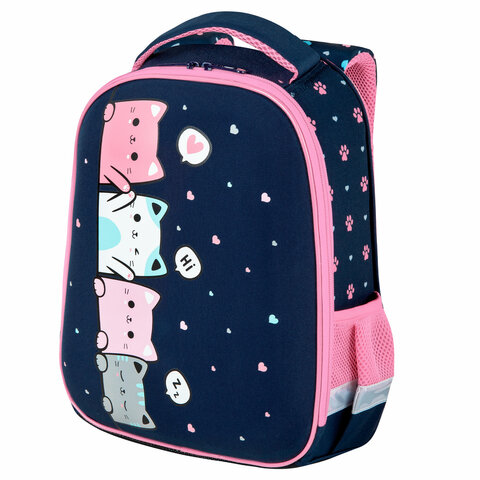 превью Ранец BRAUBERG KIDS START, 1 отделение, 2 кармана, Anti-gravity, 35×26х13 см