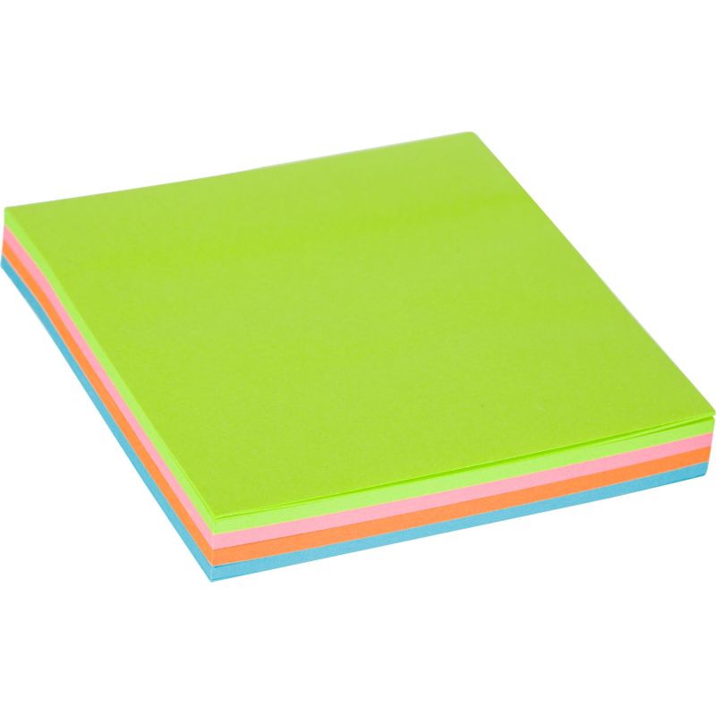 Стикеры ATTACHE Bright colours 76×76 Весен. радуга 100л