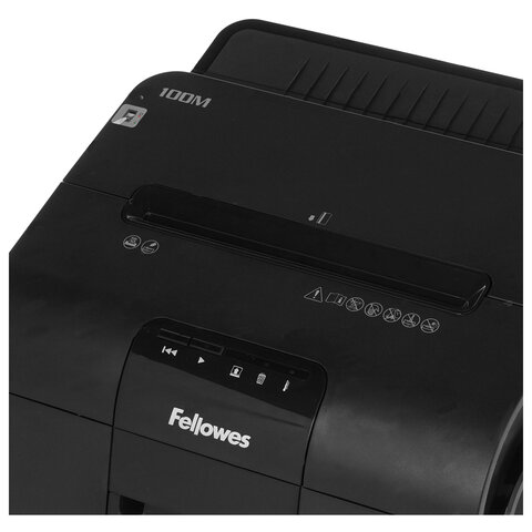 Уничтожитель документов Fellowes AutoMax 100M 4-й уровень секретности объем корзины 23 л