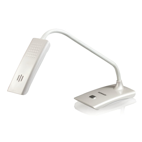 Светильник настольный SONNEN TL-LED-004-5W-12, на подставке, светодиодный, 5 Вт, 12 LED, белый