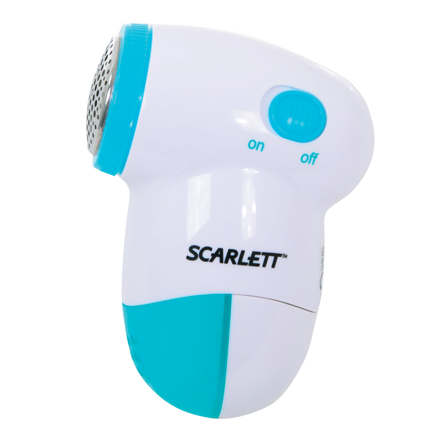 превью Машинка для удаления катышков SCARLETT SC-920, съемный резервуар, пластик, белый/голубой