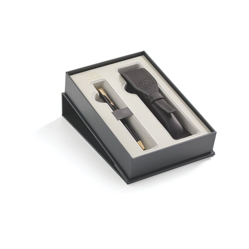 превью Подарочный набор Parker Sonnet Black GT (шариковая ручка, чехол)