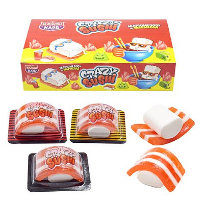 Мармелад с маршмеллоу «Crazy Sushi», 15 г, КАНДИ КЛАБ