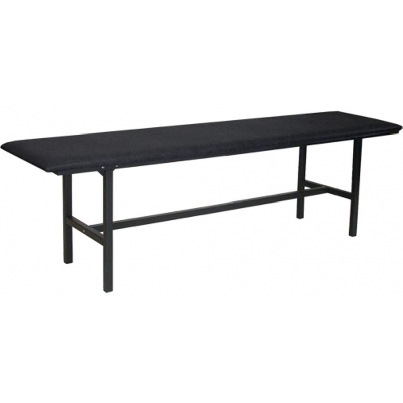 Банкетка трехместная Берта БМ-4 разборная черная (искусственная кожа, 1200×430×475 мм)