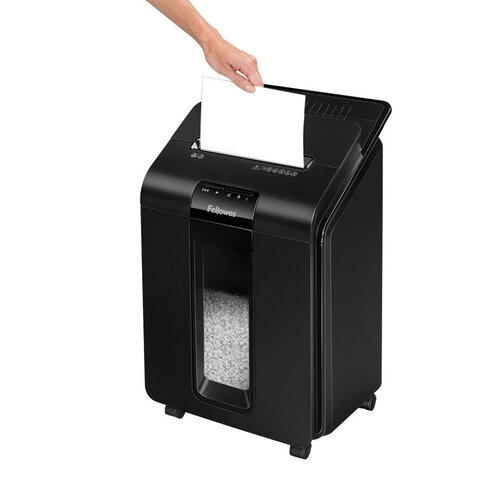 Уничтожитель документов Fellowes AutoMax 100M 4-й уровень секретности объем корзины 23 л