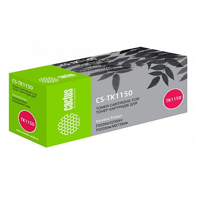 Картридж совм. Cactus TK-1150 черный для Kyocera Ecosys P2235d/P2235dn/P2235dw/M2735 (3000стр. )