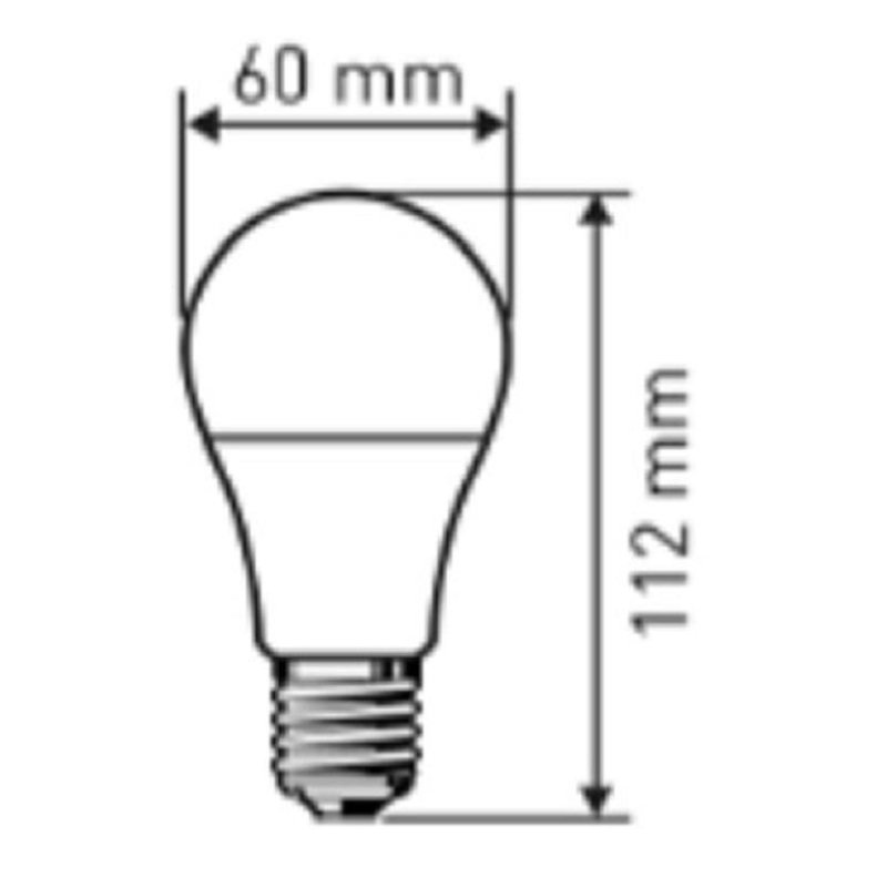 Лампа светодиодная ЭРА LED 10 Вт E27 грушевидная 6500 К холодный белый свет