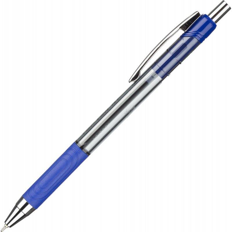 Ручка шариковая Unimax Top Tek RT 0,7мм, син,масл, автом.