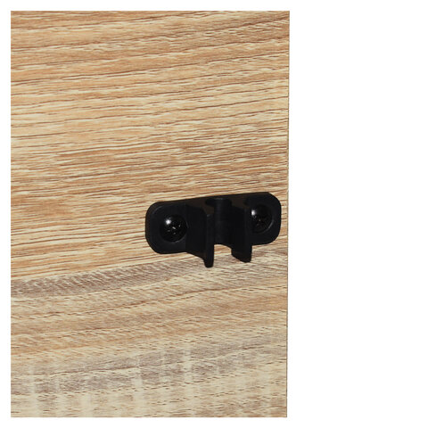 Стол на металлокаркасе BRABIX «LOFT CD-001», 800×440х740 мм, складной, цвет дуб натуральный