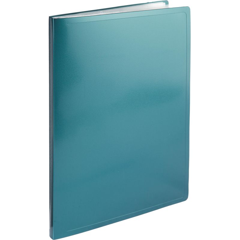 превью Папка файловая 40 файлов Attache Metallics А4, 800мкм, этикетка, зеленый