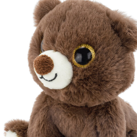Игрушка мягкая «Мишка», 16 см, цвет коричневый, WOOZOO (ВУЗУ)