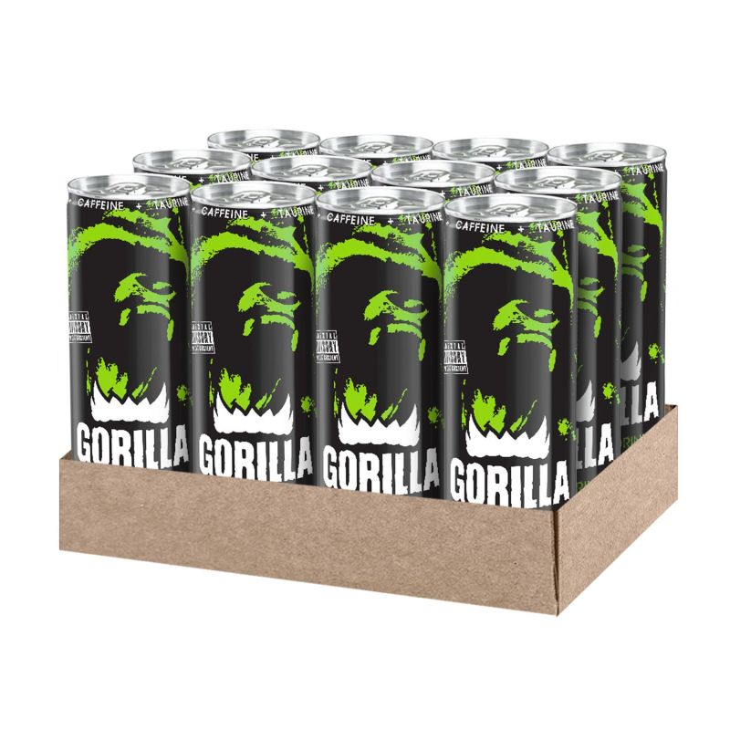 Напиток энергетический Gorilla безалк тониз ж/б 0.45лх24шт/уп