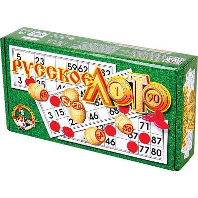 Игра Лото, деревянное