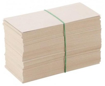 Накладка для упаковки денег Б/Н крупная 150х70, 1000 шт/уп