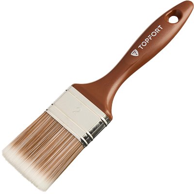 Кисть плоская по дереву TOPFORT Optimum 50×15