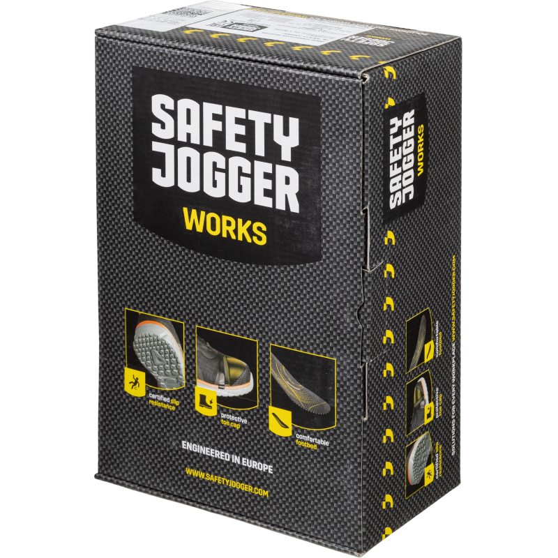 Полуботинки Safety Jogger MODULO S1PS SANDAL BLK р.39