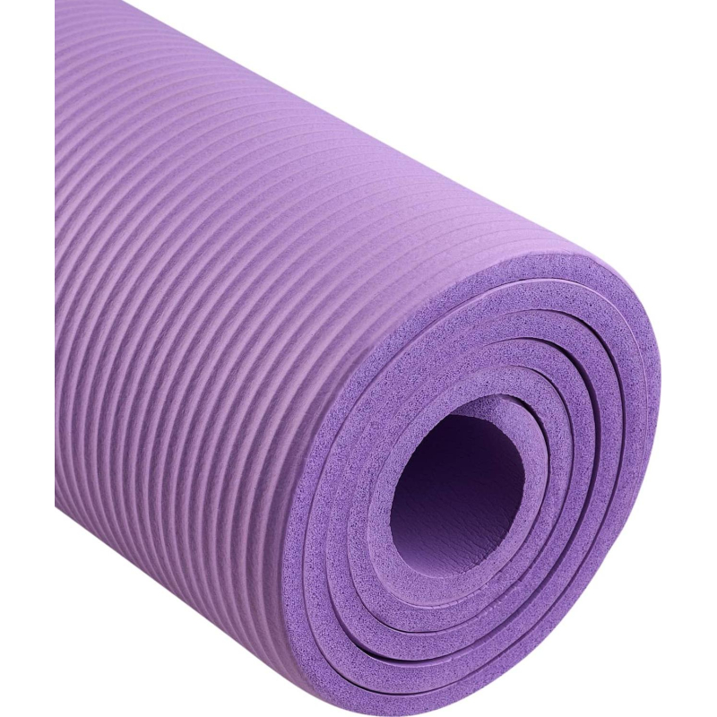 Коврик для йоги STARFIT FM-301 NBR,1.0см,183×61см, фиол пастель, УТ-00018919