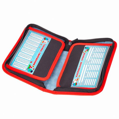 Пенал BRAUBERG1 отделение2 откидные планкиполиэстер21×14 см«Ninja»270313