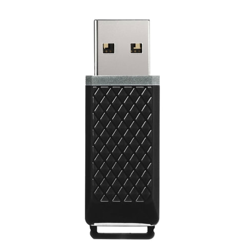 Флэш-диск 8 GB, SMARTBUY Quartz, USB 2.0, черный