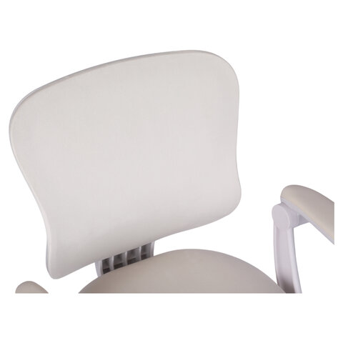 Кресло детское с подставкой для ног BRABIX «Sky MG-206», велюр, бежевое