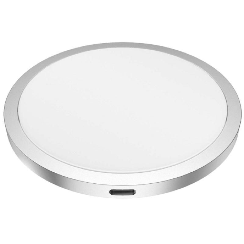 превью Зарядное устройство беспров, 10W + СЗУ QC3.0, Lyambda, бел, LW1