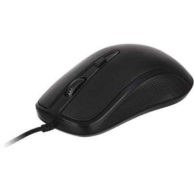 Мышь компьютерная ProMega E-M002A черная, USB 800-2400DPi, 121.5×64x39мм