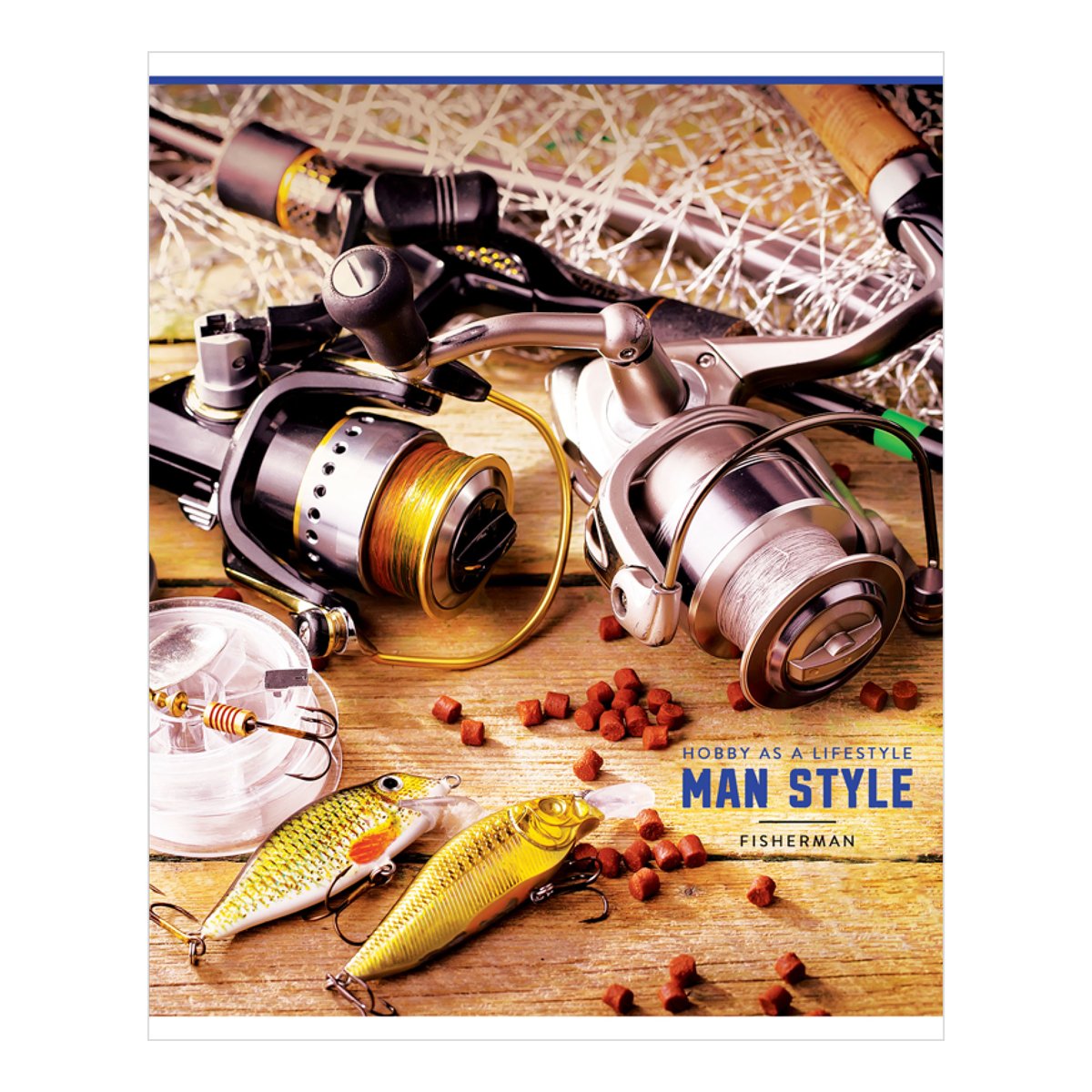 Тетрадь 48л., А5, клетка ArtSpace «Хобби. Man style», суперэконом