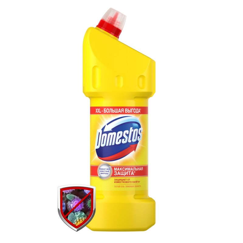 Средство для сантехники универсальное Domestos Лимонная Свежесть 1.5 л