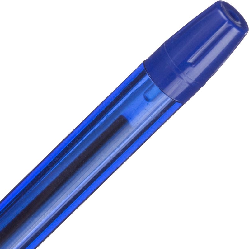 Ручка шариковая масляная Unimax Ultra Glide Steel синяя (толщина линии 0.8 мм)