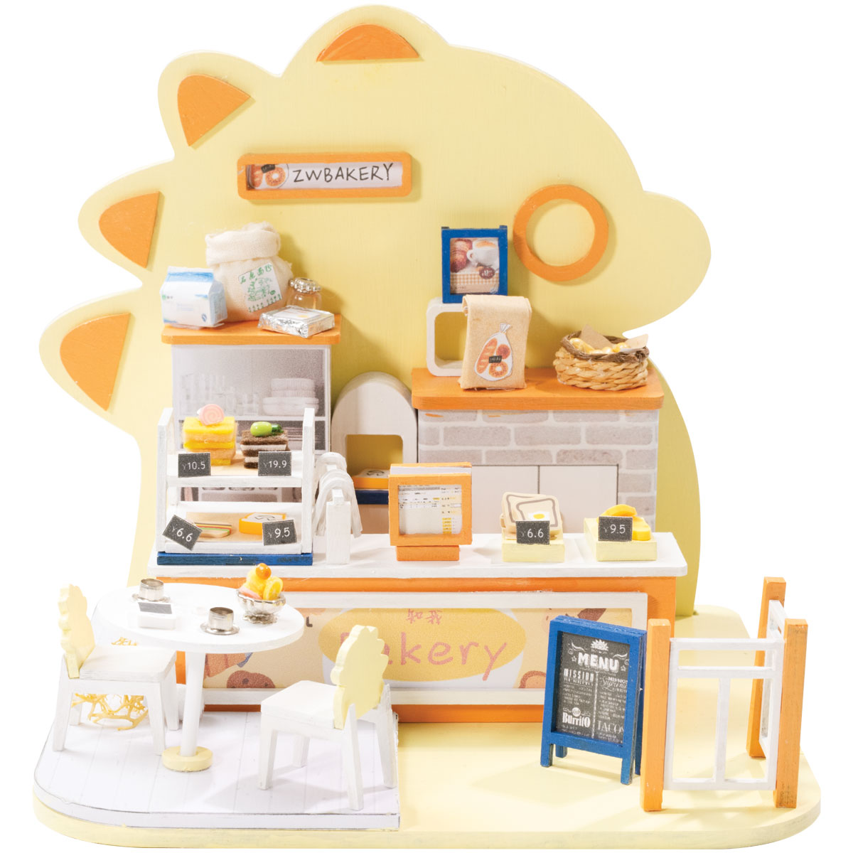 превью Сборная модель ТРИ СОВЫ, Румбокс «Кондитерская», инструменты, клей, картонная коробка