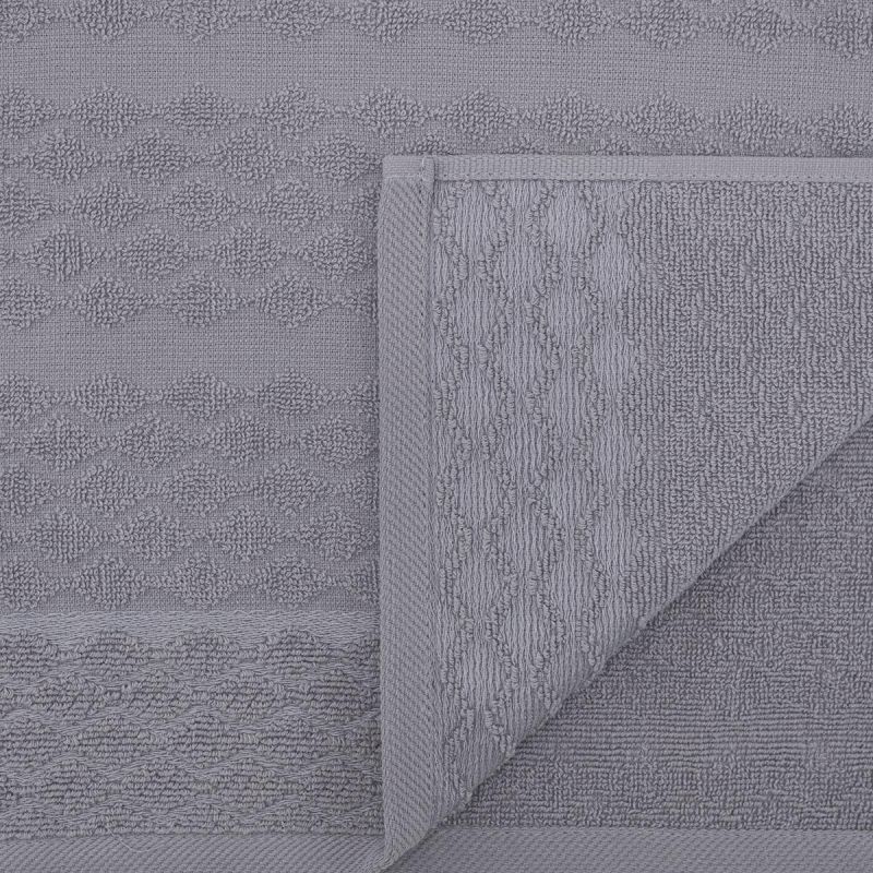 Полотенце Лозанга махровое 70×130см,450г/м2 сер 138193