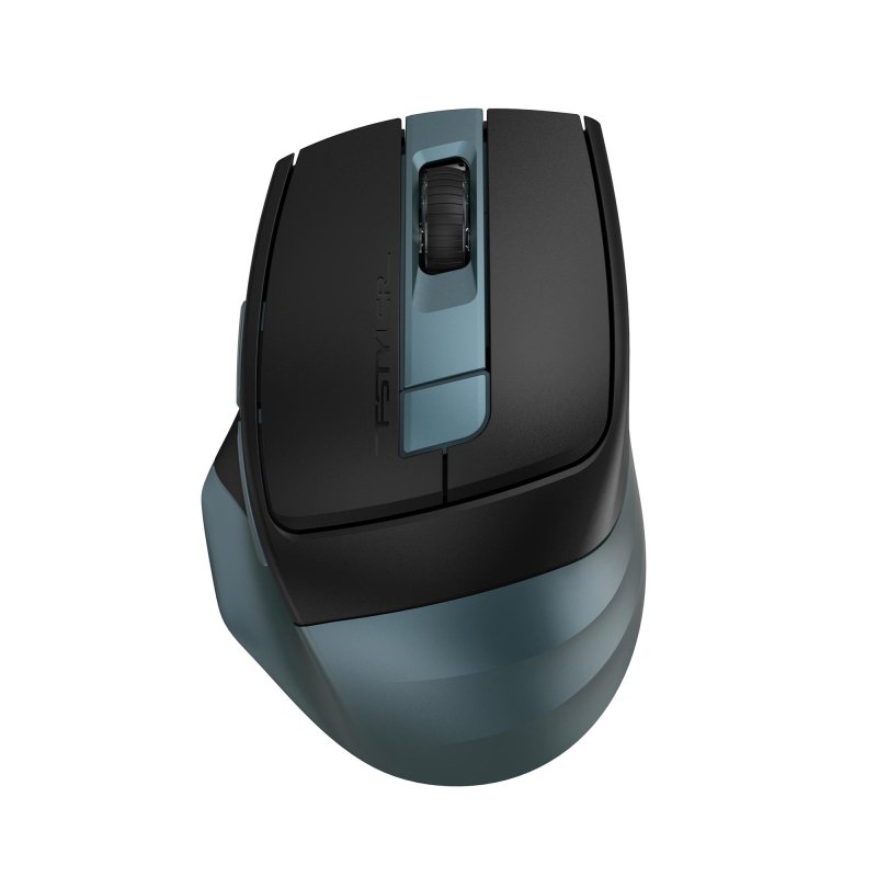 Мышь компьютерная A4Tech Fstyler FB35C зел/черн оптич(2400dpi) WLS(6but)