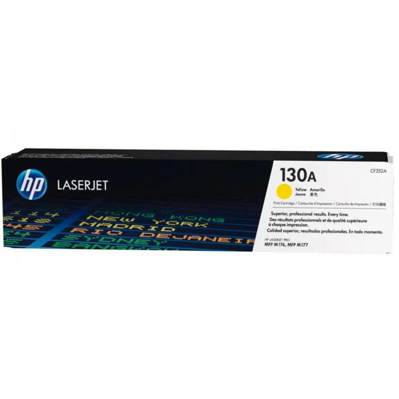 Расход.матер. д/лаз.принт.факсов HP 130A CF352A жел. для LJ Pro M176n/M177f