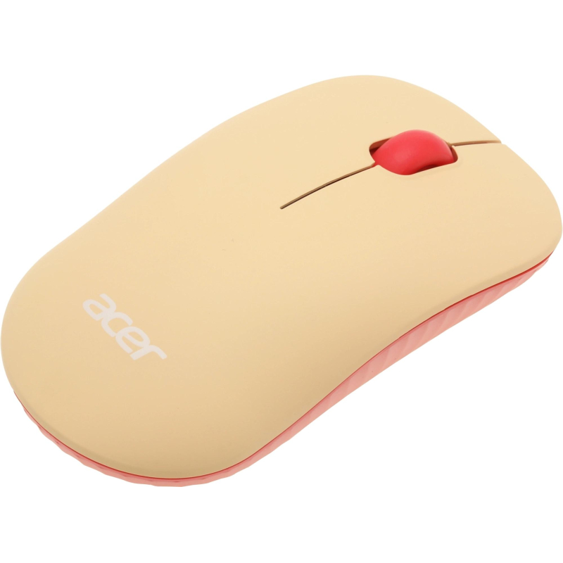 Набор клавиатура+мышь Acer OCC205 (ZL. ACCEE.00F)/розовый/бежевый/USB/slim