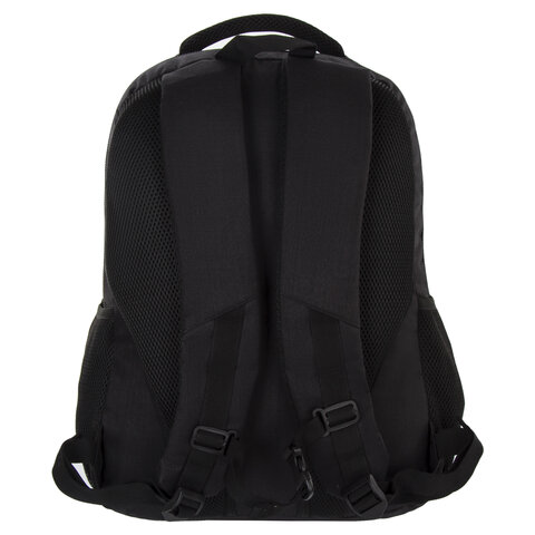Рюкзак для школы и офиса BRAUBERG SP-1, размер 46?34?21 см, ткань, серо-белый