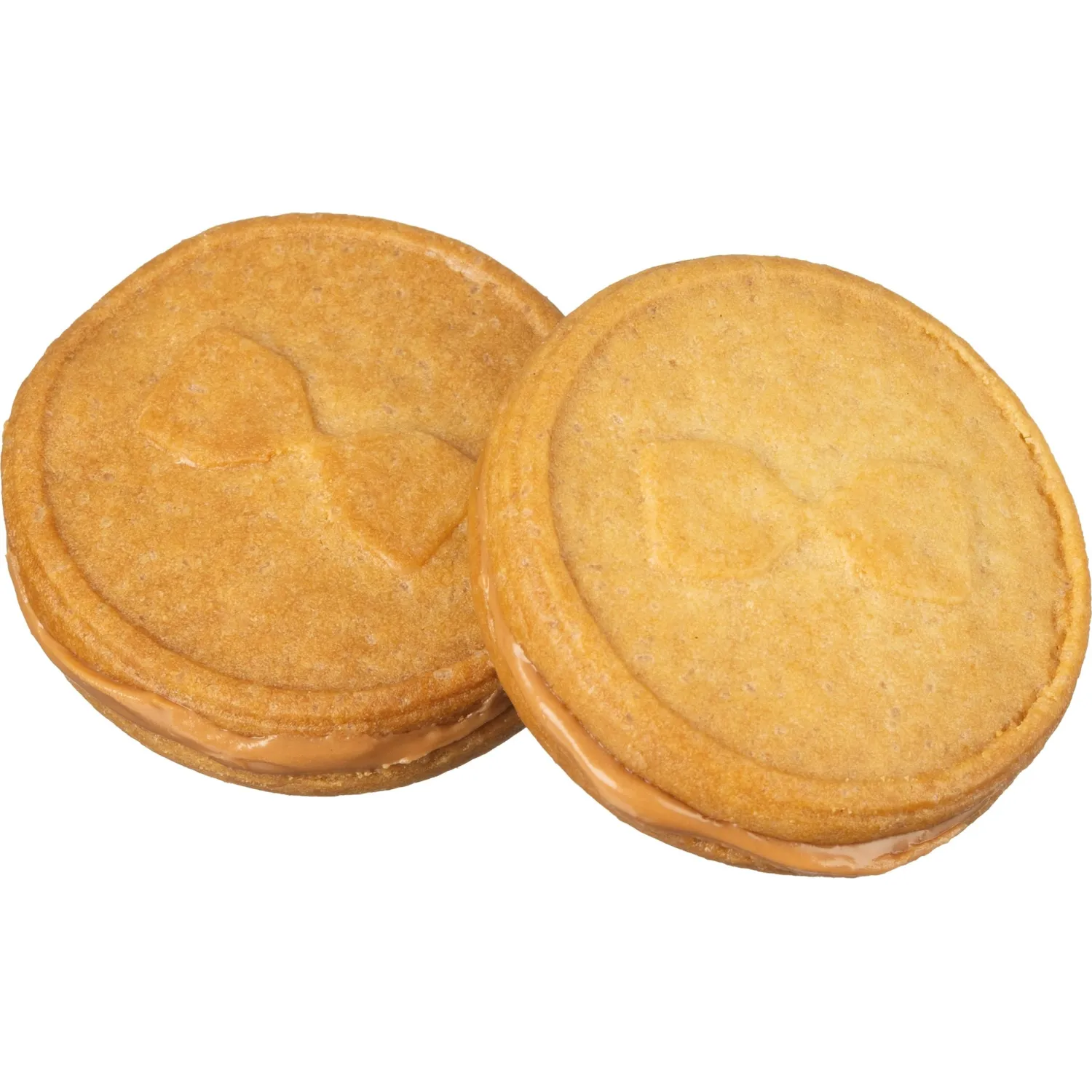 Печенье сдобное Деловой Стандарт сэндвич со вкус Соленая карамель, 60шт/уп